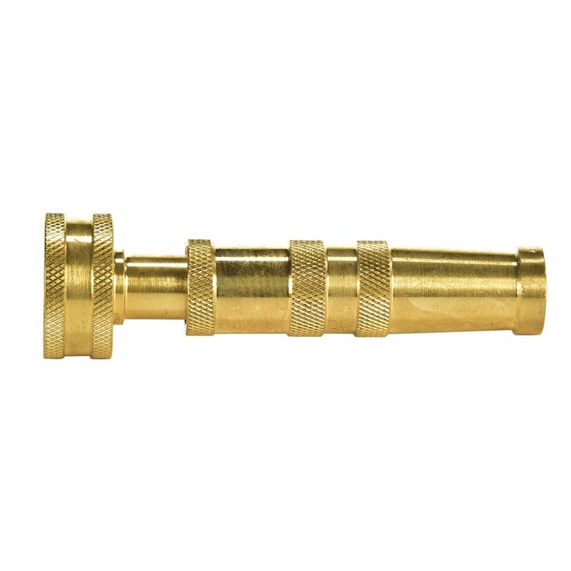 Sanpaint Heavy-Duty Brass Hose Nozzle, Adjustable Twist Hose Nozzle, Jet Sweeper Nozzle, Garden Sprayer - Image 5